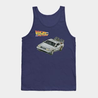 The Delorean Tank Top